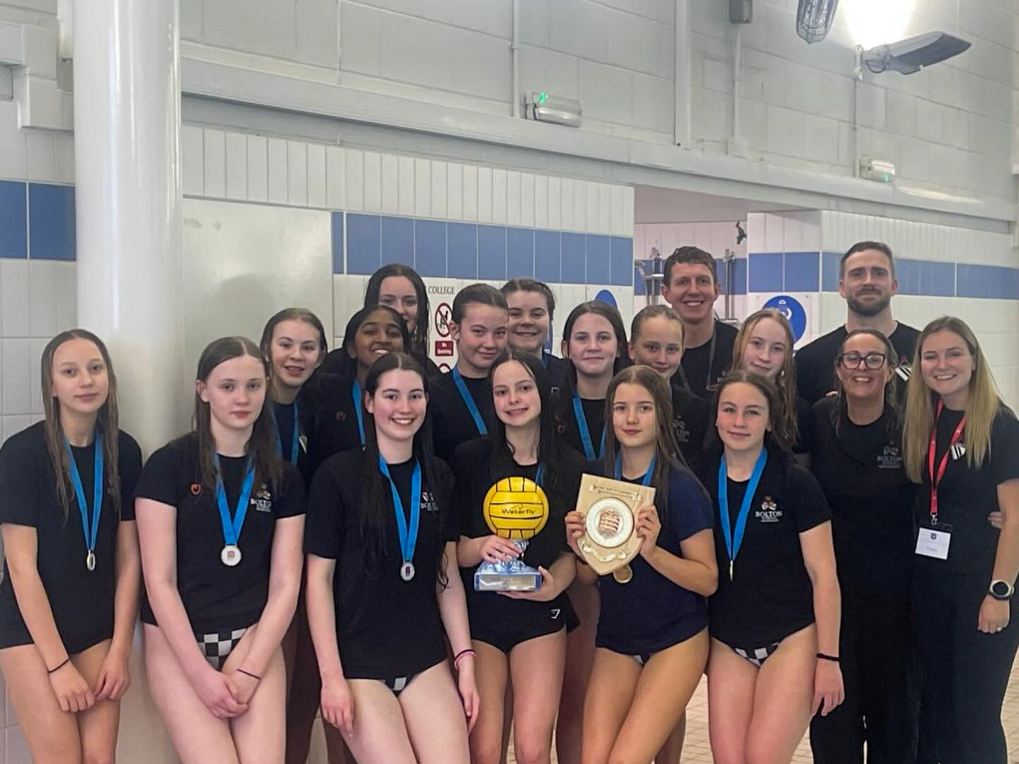 Bolton School’s Water Polo Girls Named National Champions