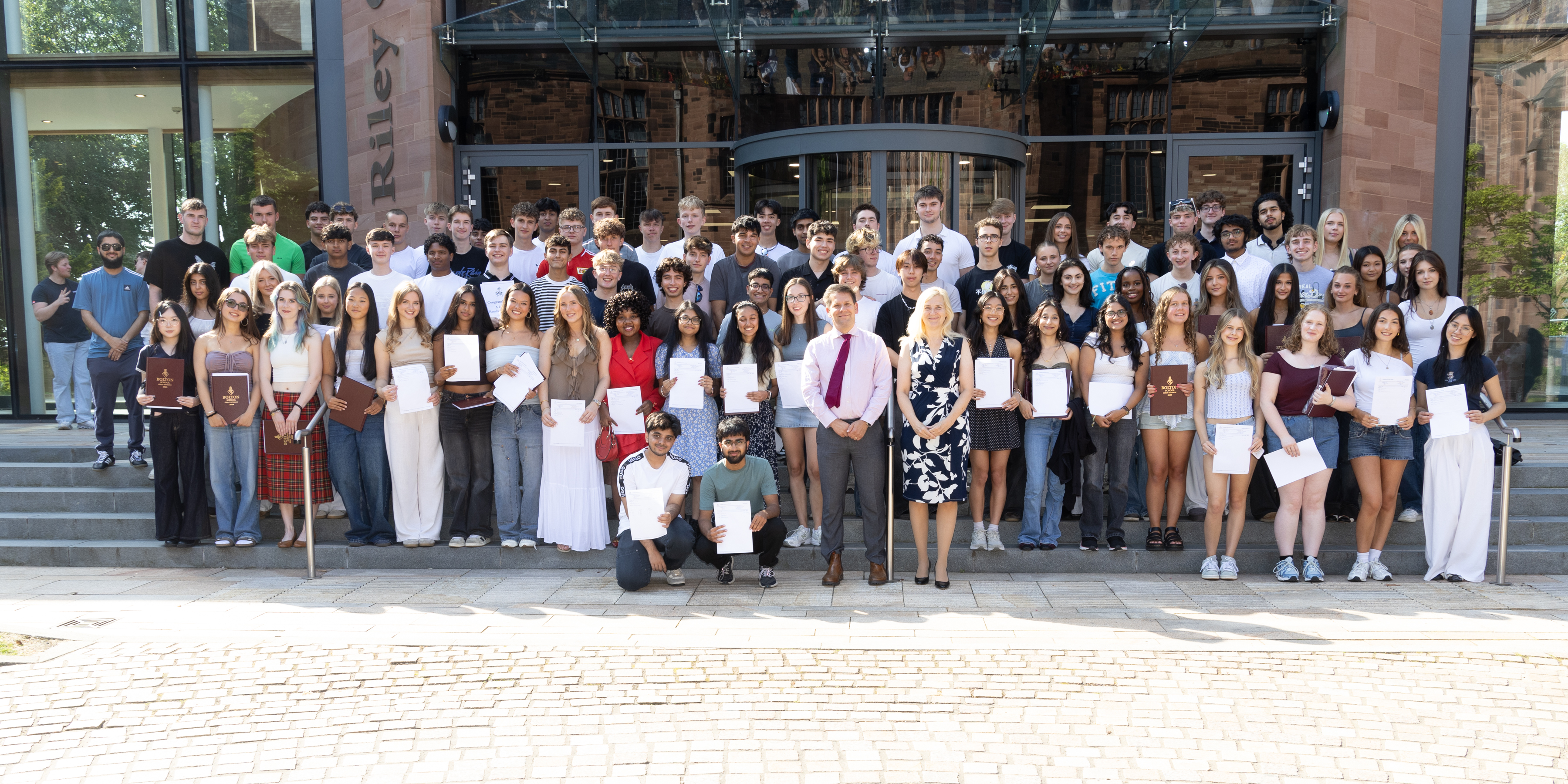 Students Celebrate Success on A Level Results Day