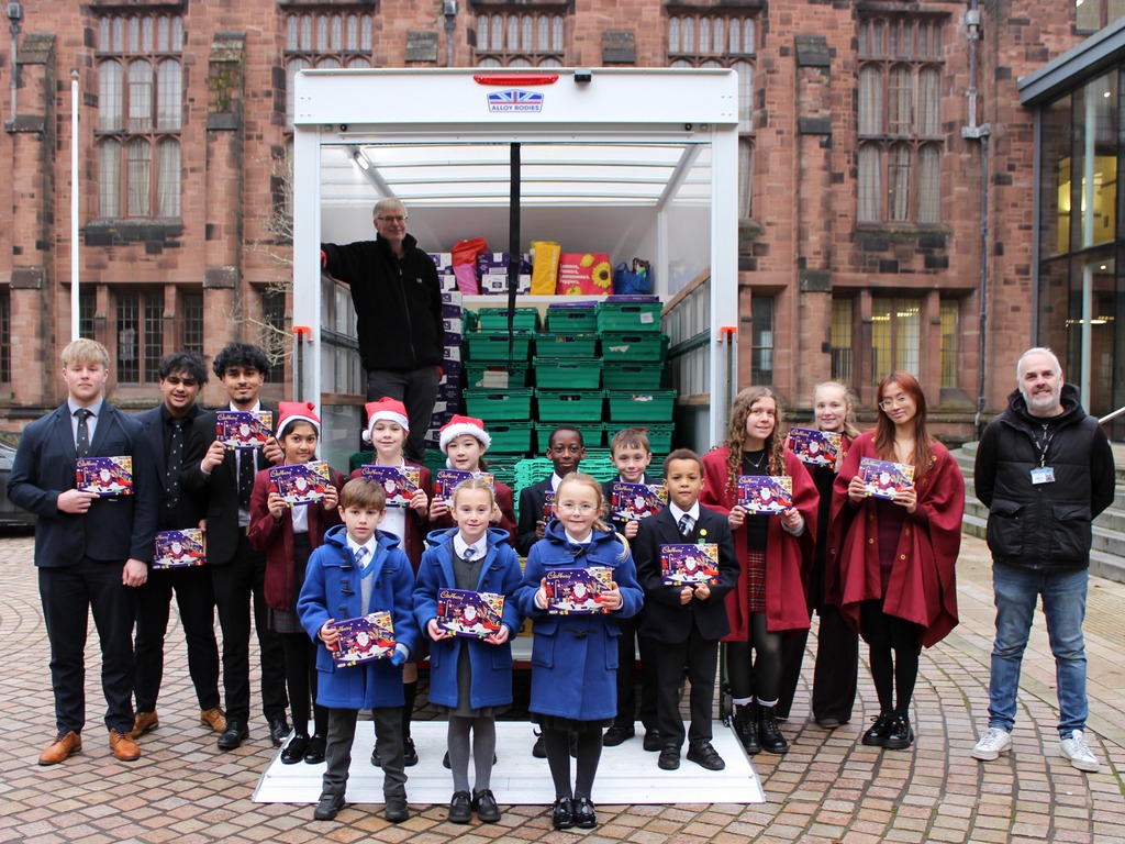 Over 3,000 Selection Boxes Donated to Christmas Hamper Challenge