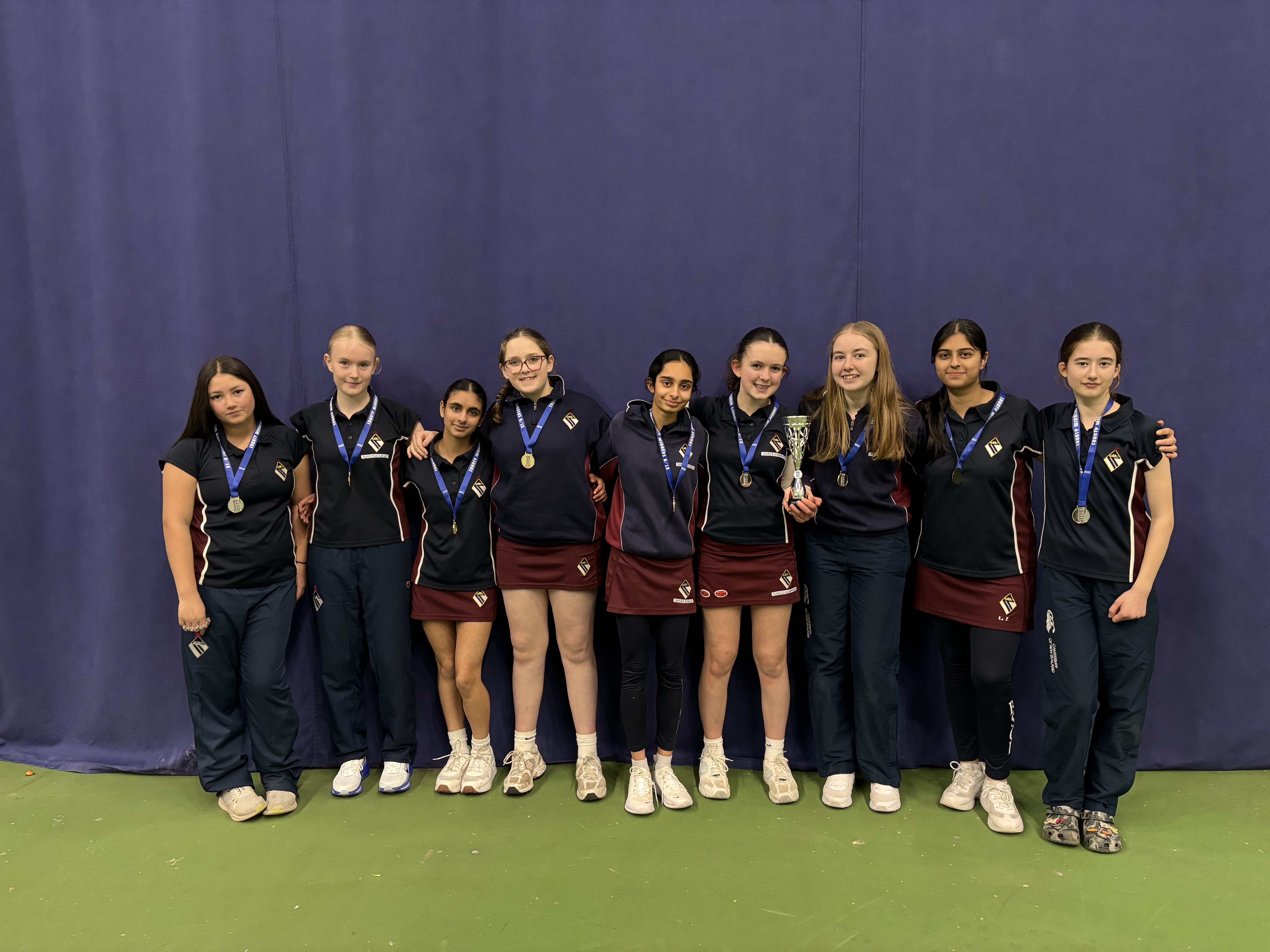Bolton School U15 Girls Named County Cricket Champions