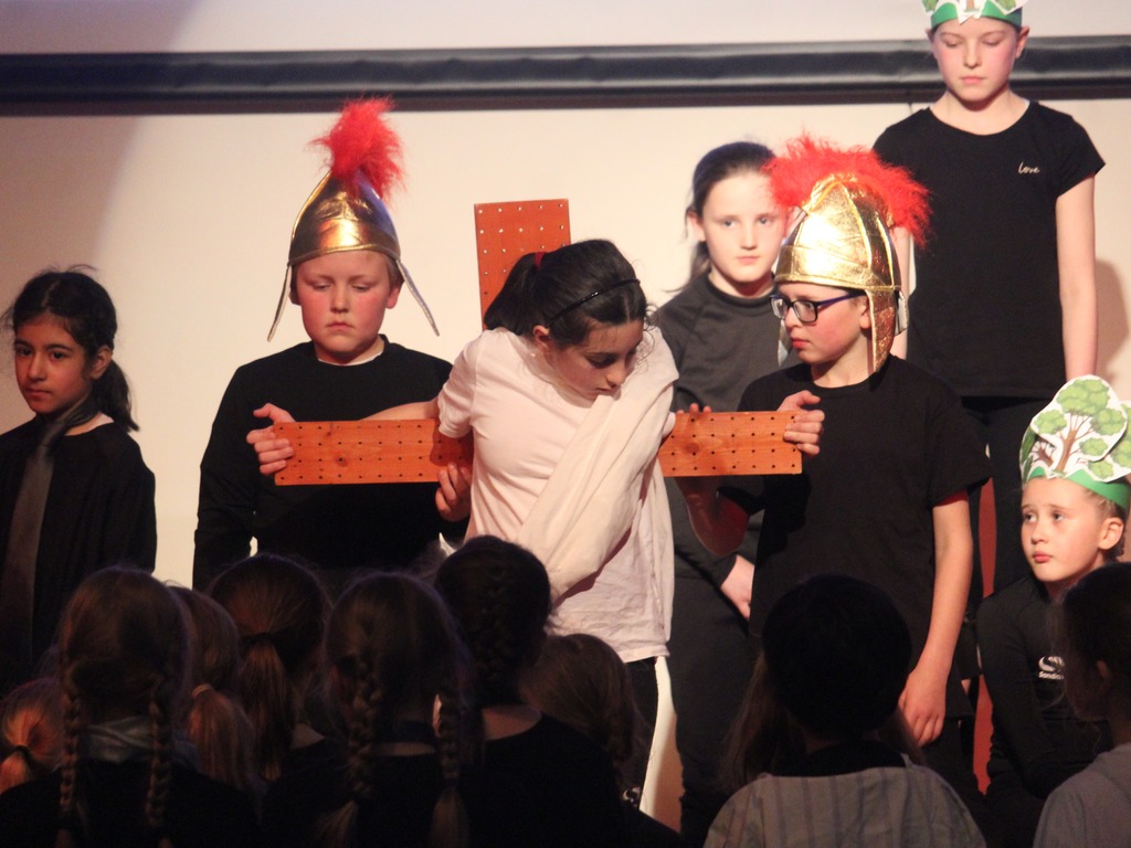 Junior 5 performed The Tale Of Three Trees