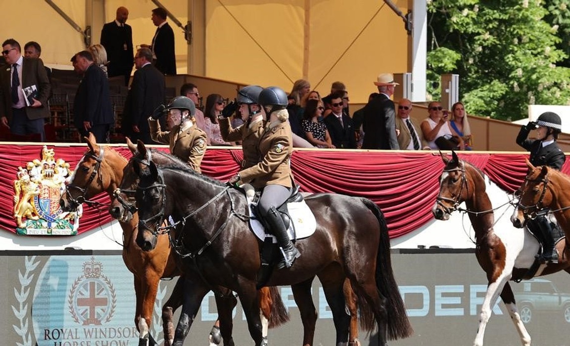 Cranleigh School at the Royal Windsor Horse Show (Photo: Cranleigh School)