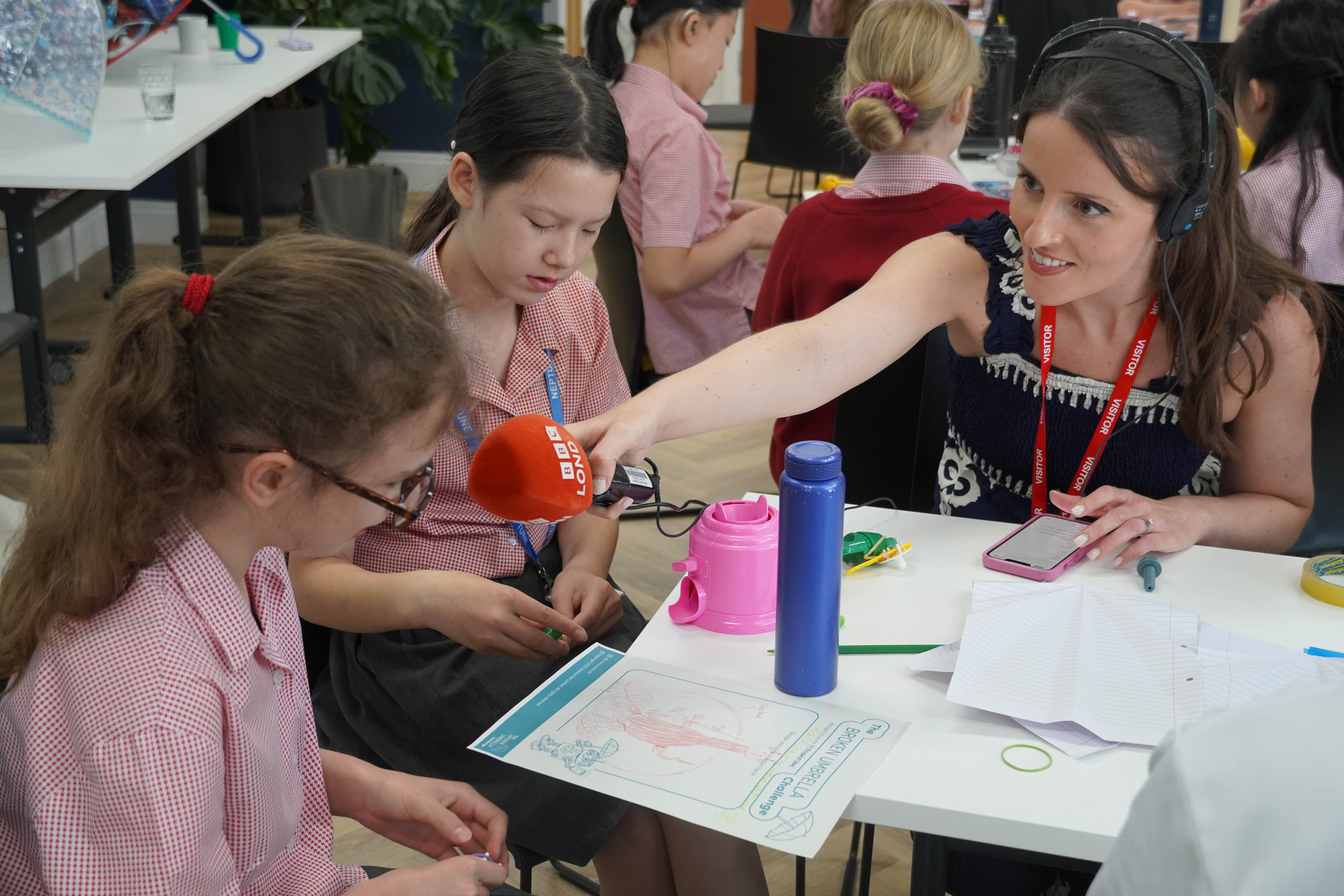 Francis Holland Pupils Share Sustainability Message Live On BBC Radio London