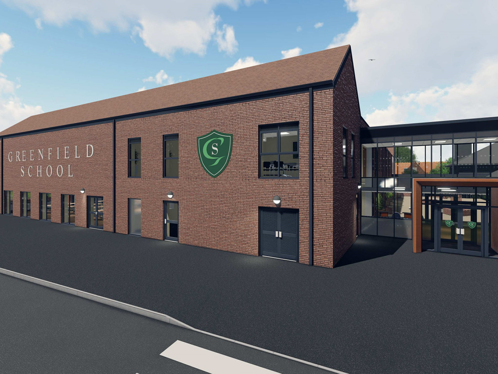Artist's Impression of Greenfield's new building