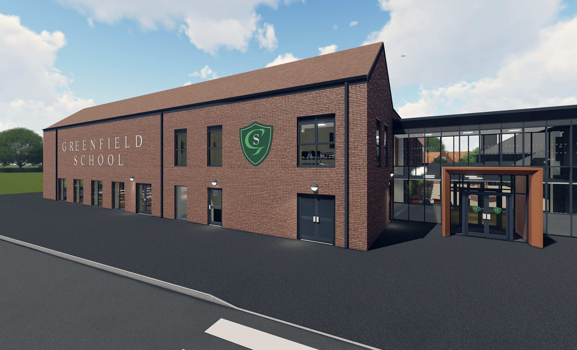 Artist's Impression of Greenfield's new building