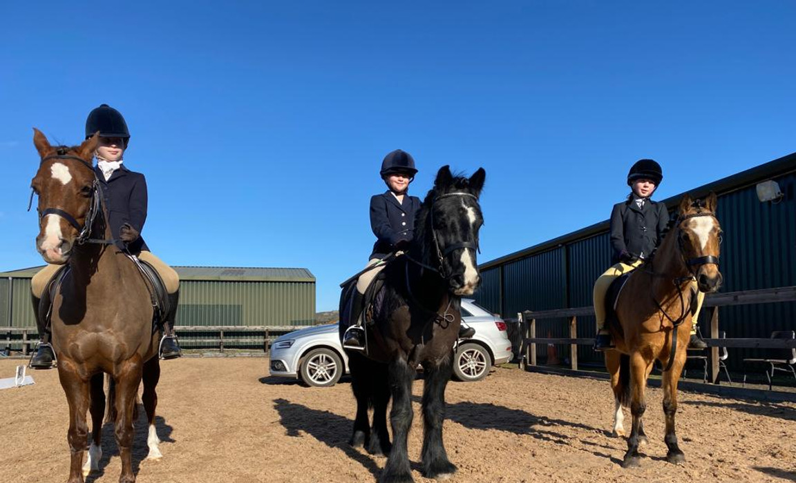 Winning combinations at the Kilgraston Scottish Schools Equestrian Championships