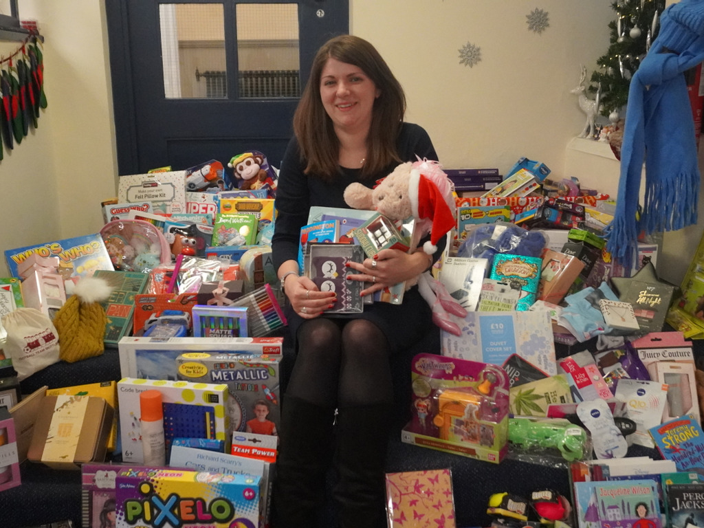 Laura Wilson, collection for Mission Christmas