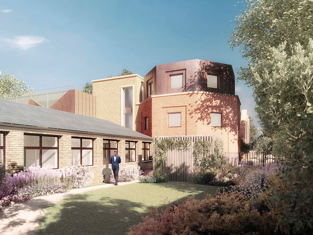 Proposed designs for the new buildings.