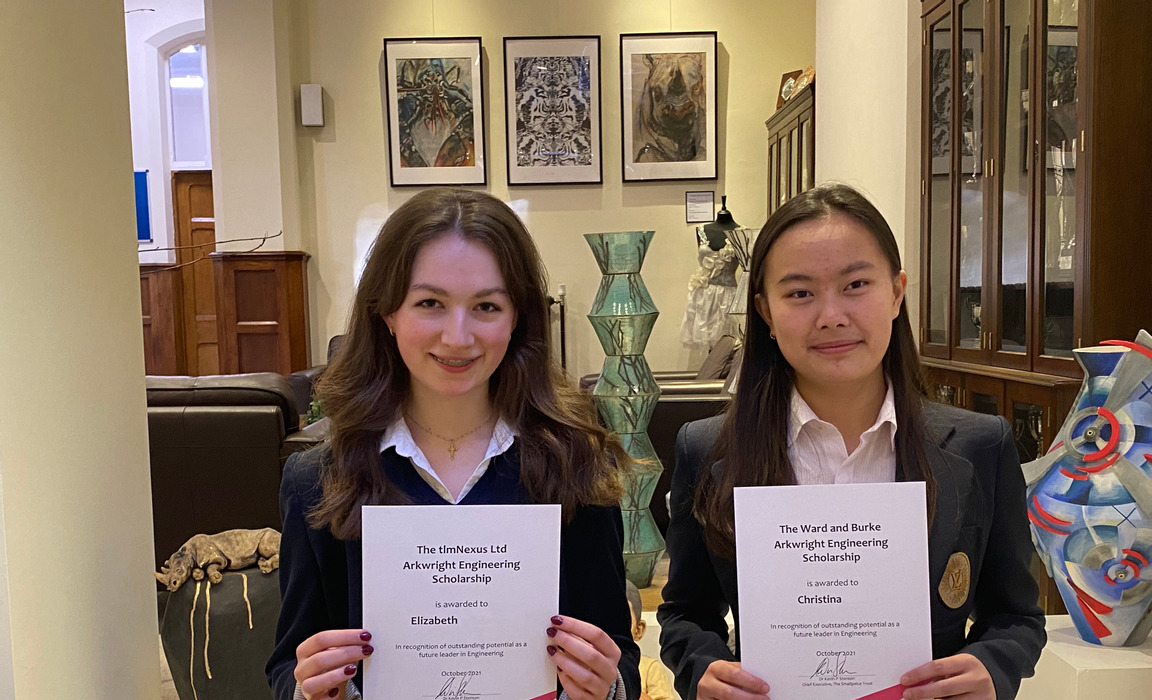 Mayfield School celebrates prestigious engineering scholarship awards
