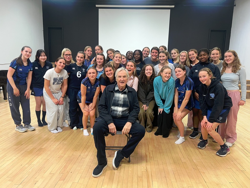 Gavin & Stacey’s Larry Lamb Surprises Moreton Hall Students