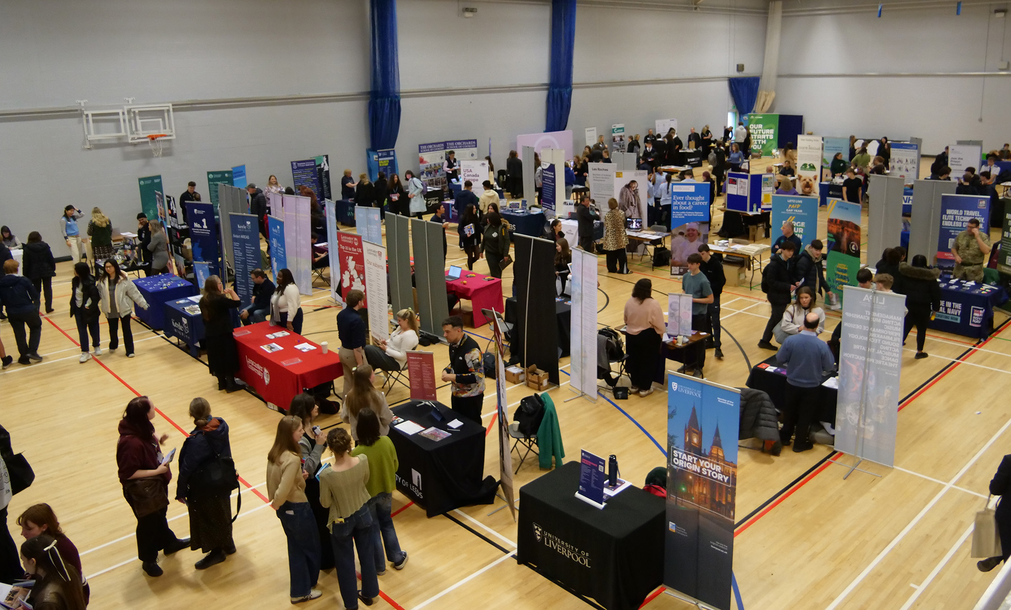 Annual Universities and Careers Fair Welcomes 400 Pupils from Local Schools
