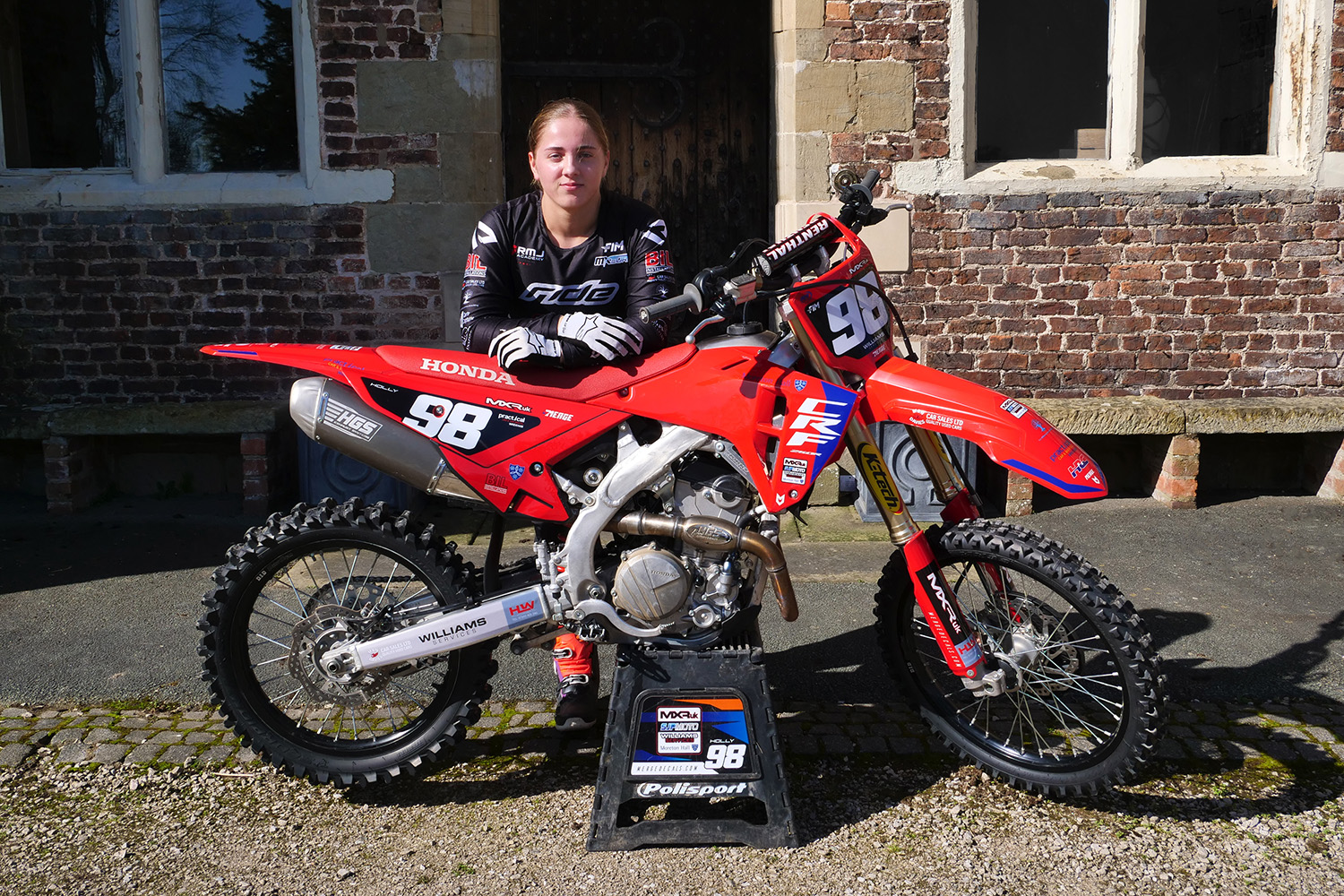 Moreton Hall Motocross Star Holly Accelerates into a New Season