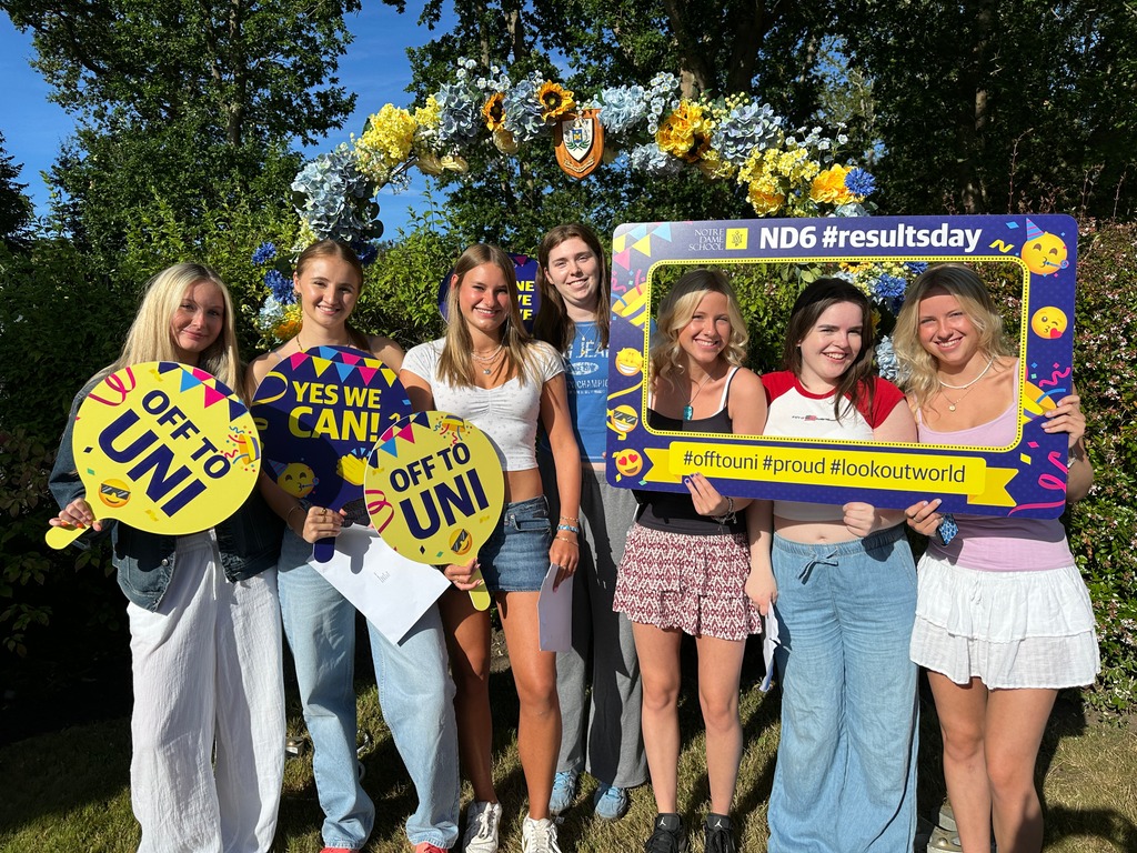 Confident & Empowered: Notre Dame School Celebrate Excellent A Level Results