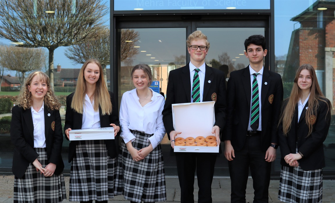 Oakham School pupils raise £750 for Ukrainian refugees