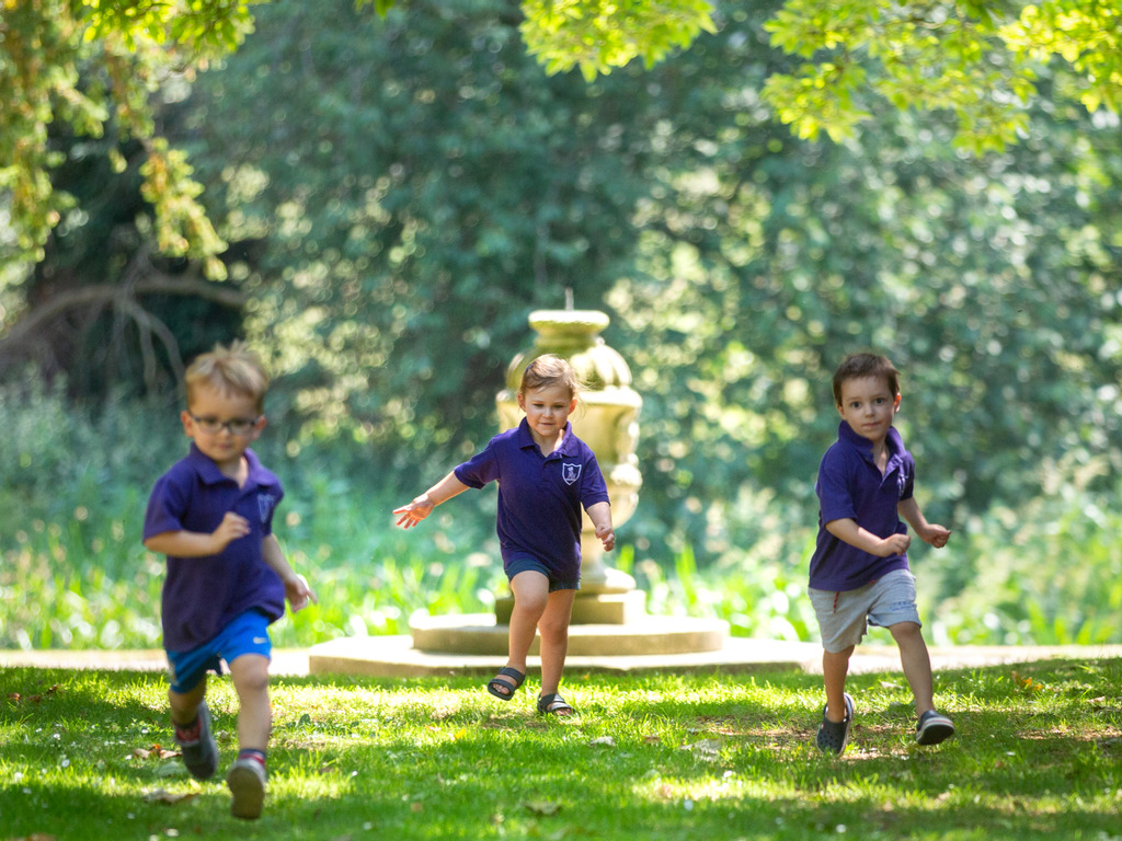 Parkside's Nursery & Reception children will enjoy year round provision in the 45 acres of beautiful countryside taught by specialist teachers.