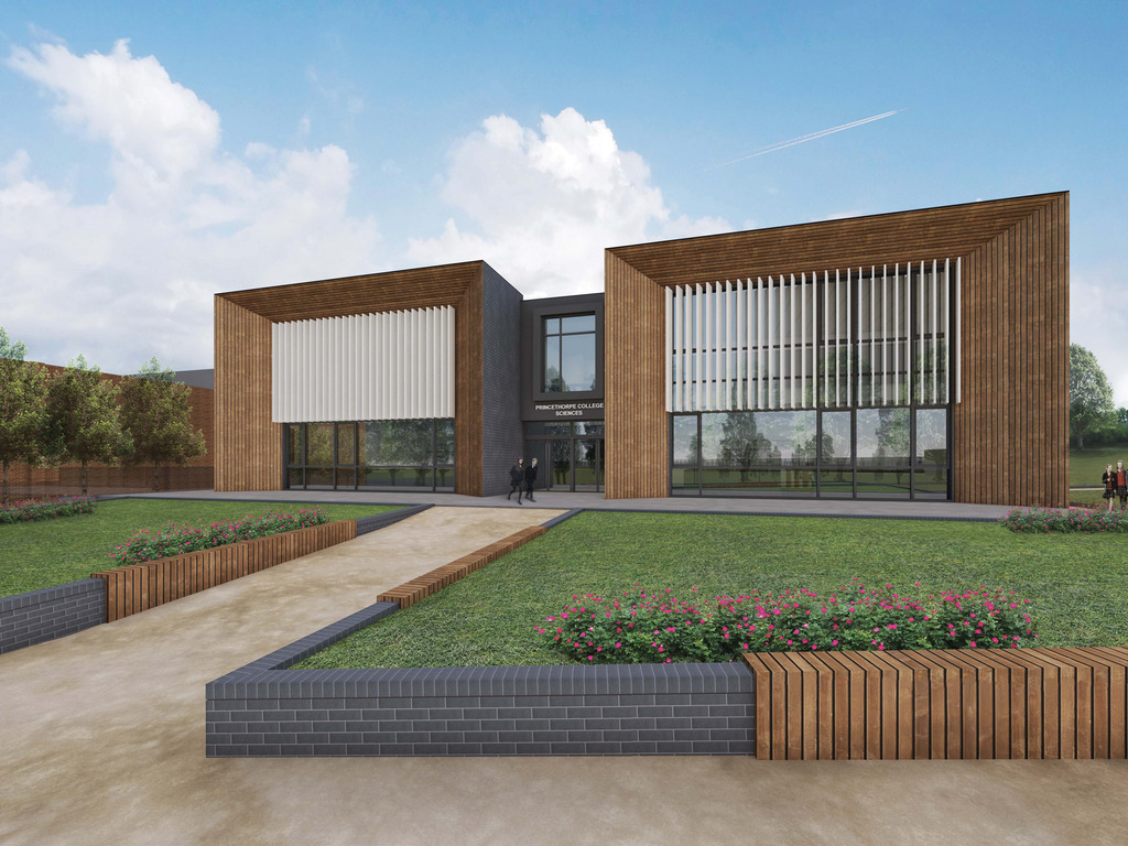 Front View Princethorpe Science Centre