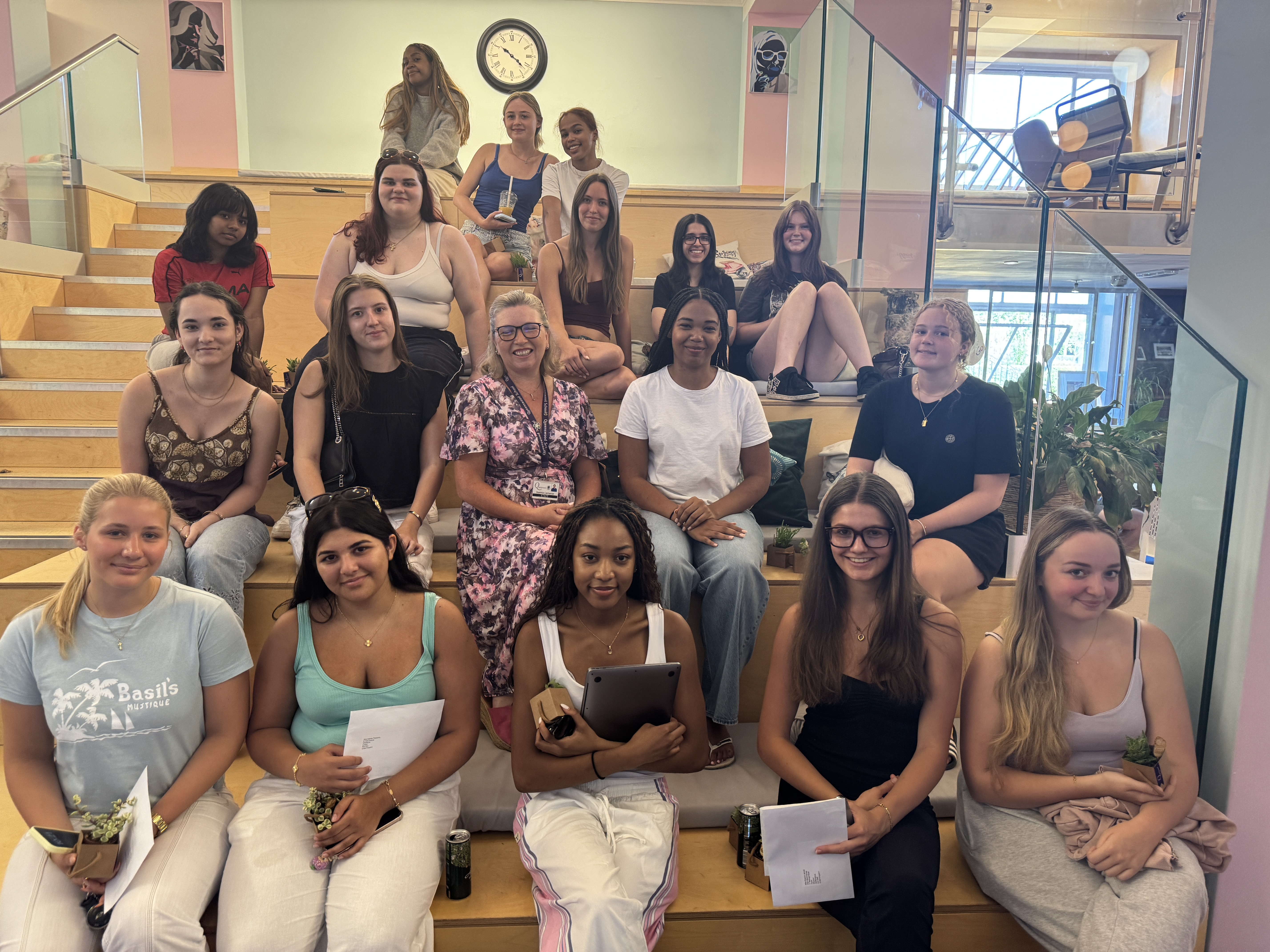 Queenswood Students Celebrate A-Level Success