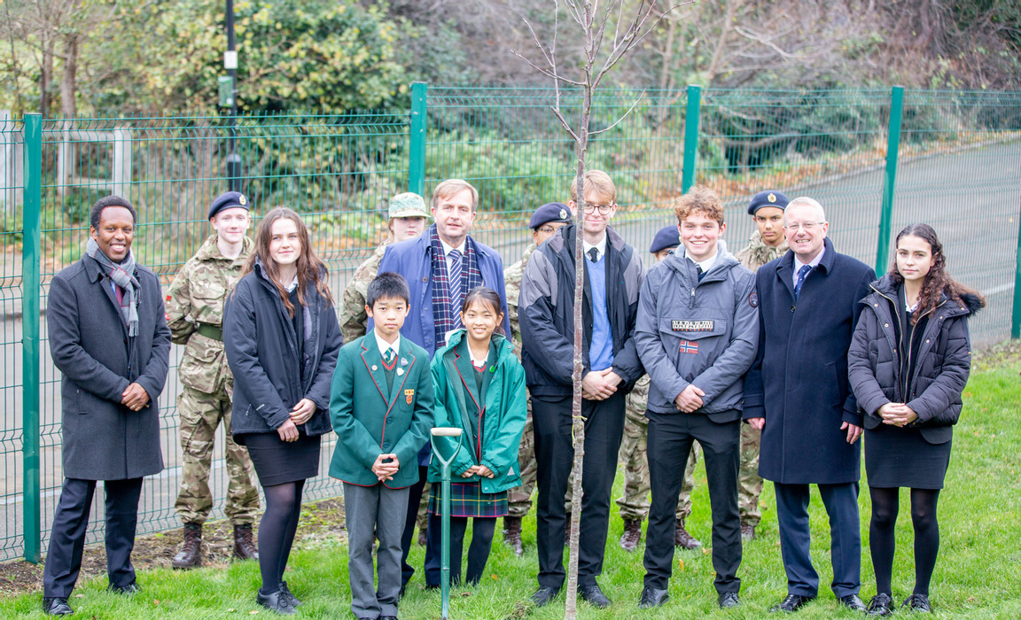 St Benedict’s 120th anniversary tree planting