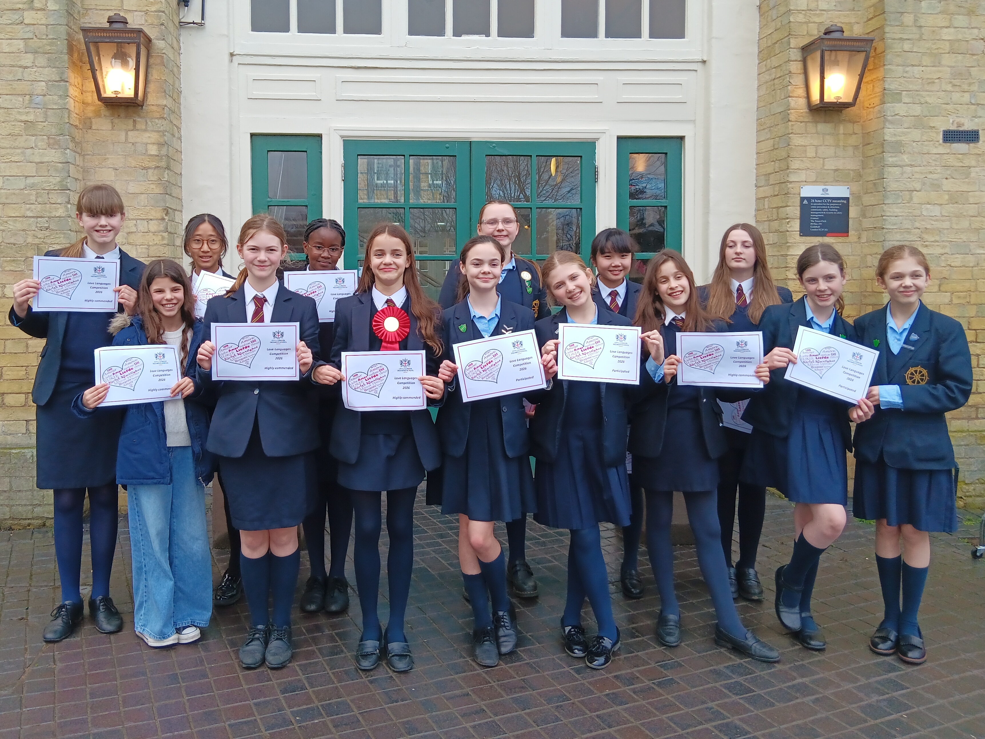 Student Success at Love Languages Competition