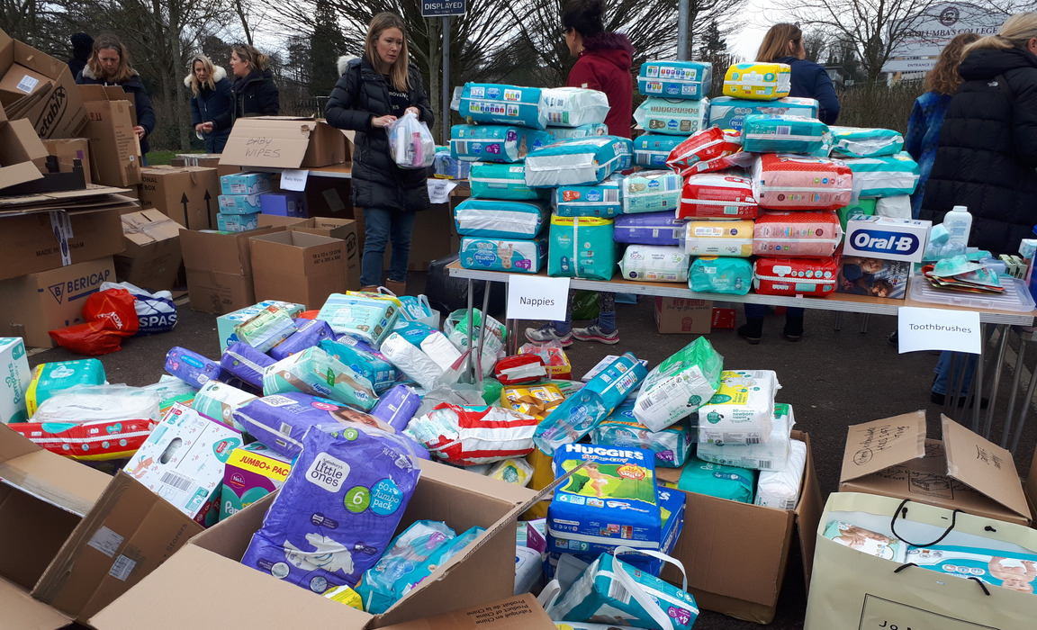 St Columba’s College Ukraine Appeal collects much-needed items for refugees