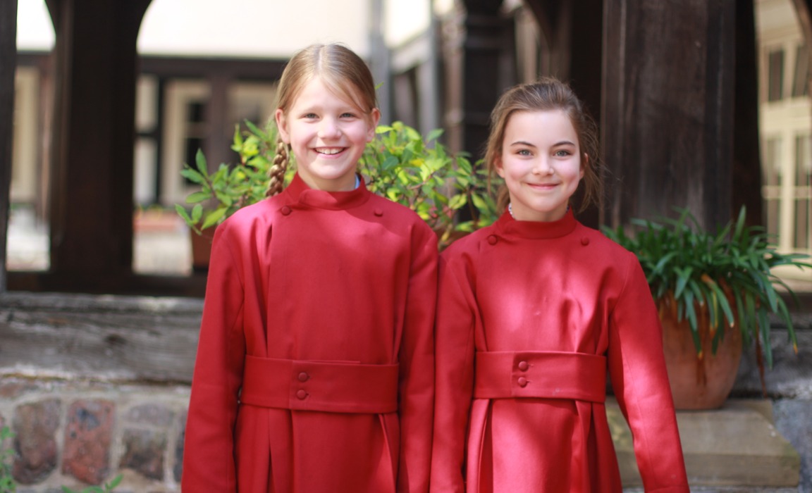 First girl choristers join choir of St George’s Chapel