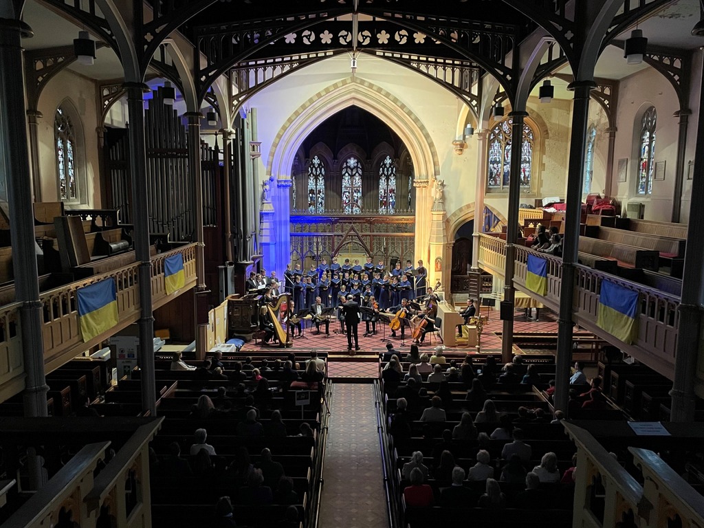 Community concert raises £3,000 for DEC Ukraine Appeal