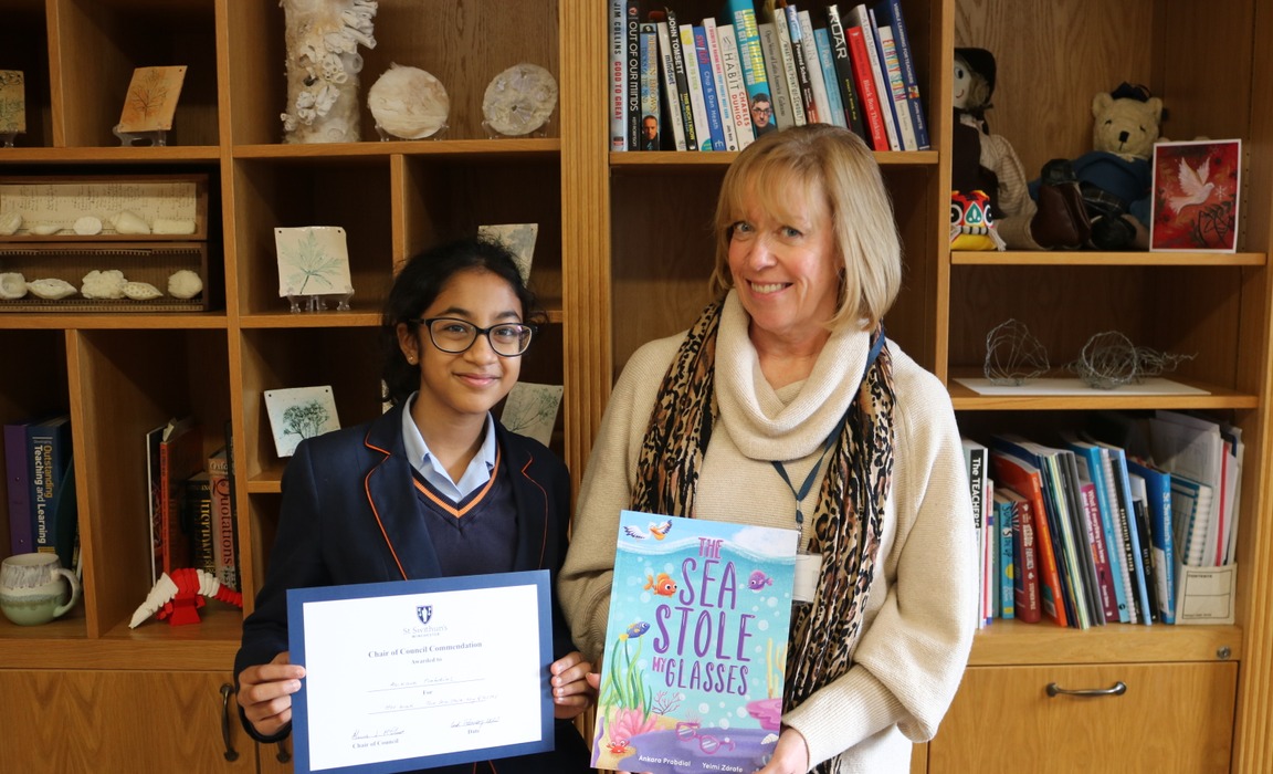 St Swithun’s pupil publishes children’s book