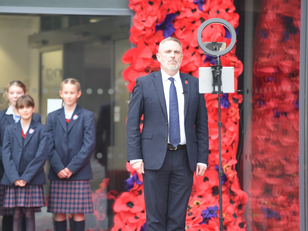 Talbot Heath’s Poppy Wall of Remembrance