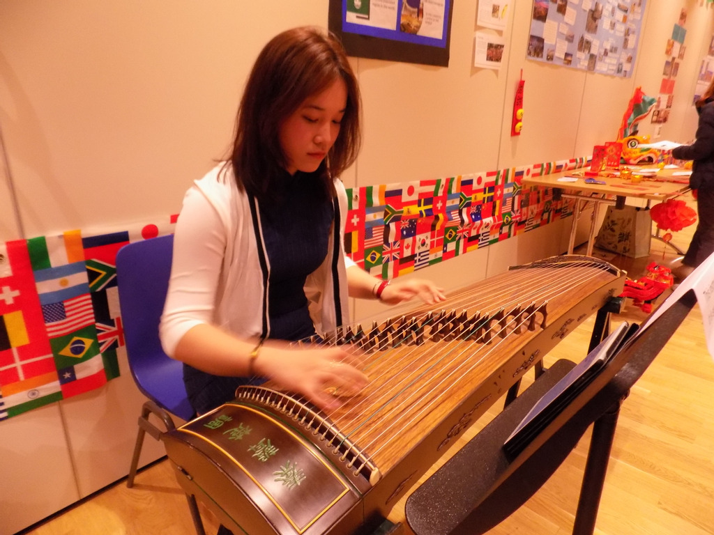 Cindy playing at last year's event