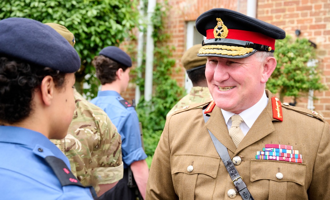 The Oratory's Combined Cadet Force Biennial Inspection
