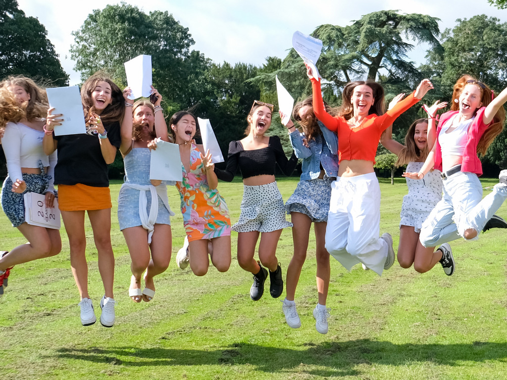 Thornton College students celebrate GCSE results