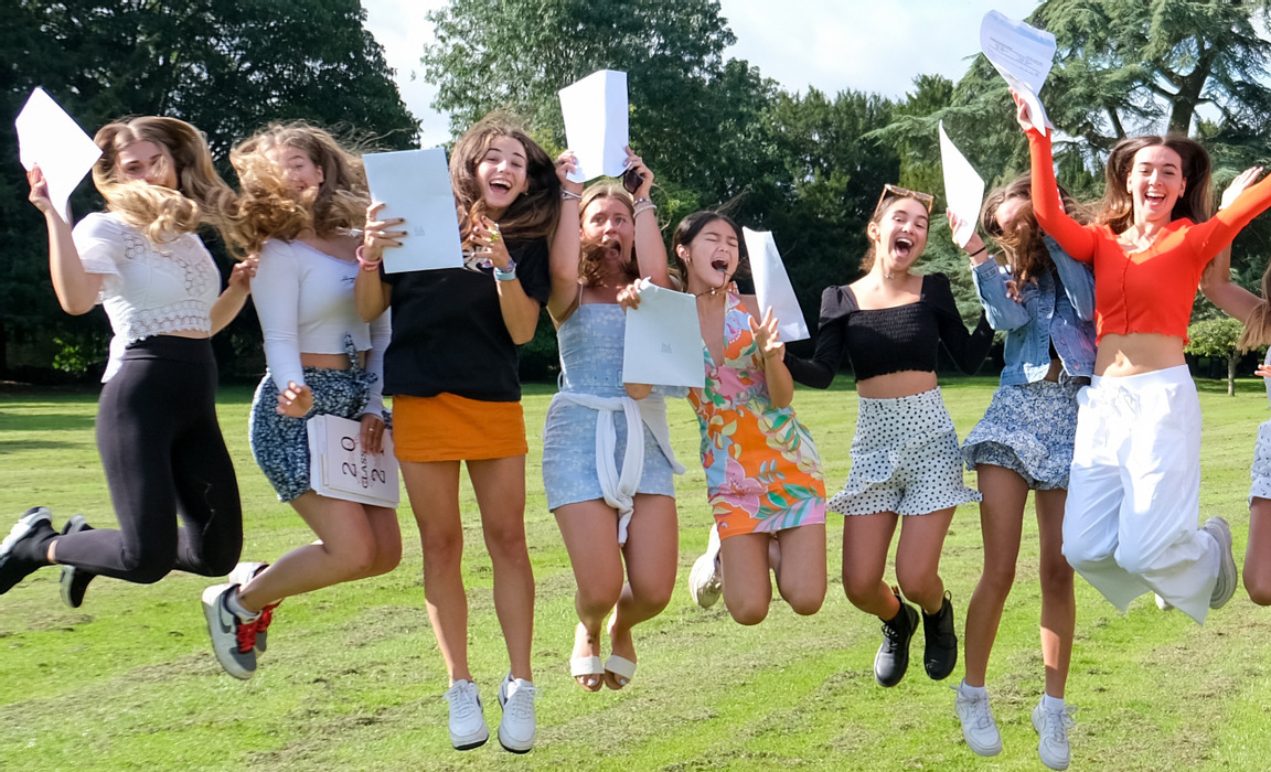Thornton College students celebrate GCSE results