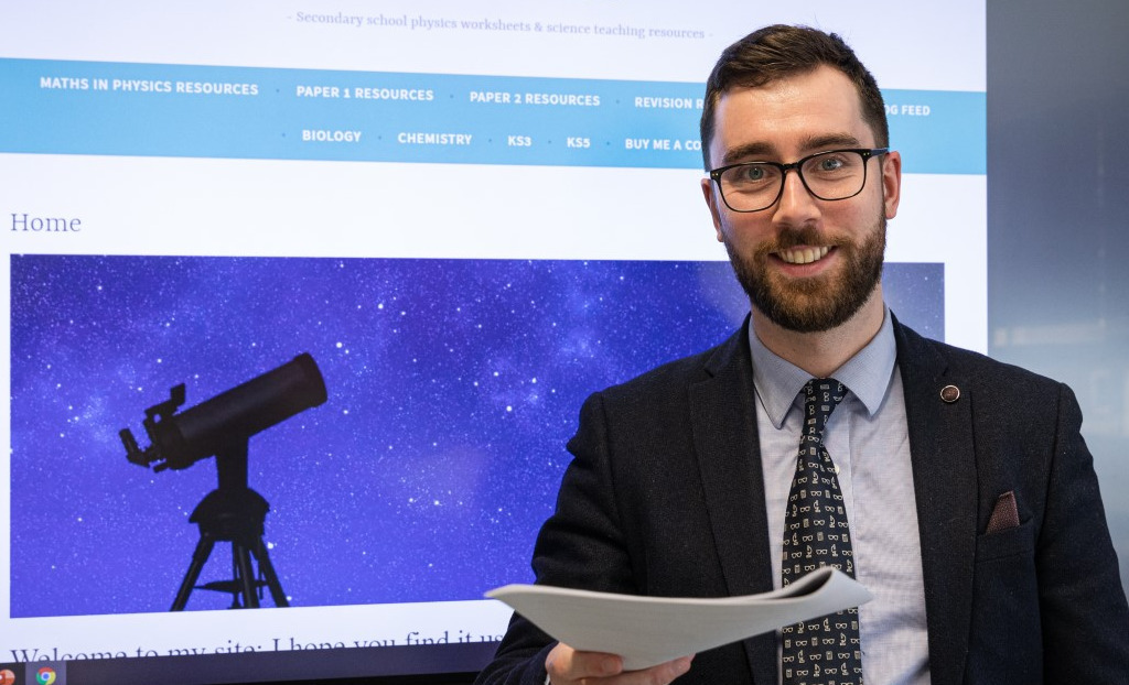 Dr Peter Edmunds, Head of Physics at UCS, has been delighted by the response his textbook has received.