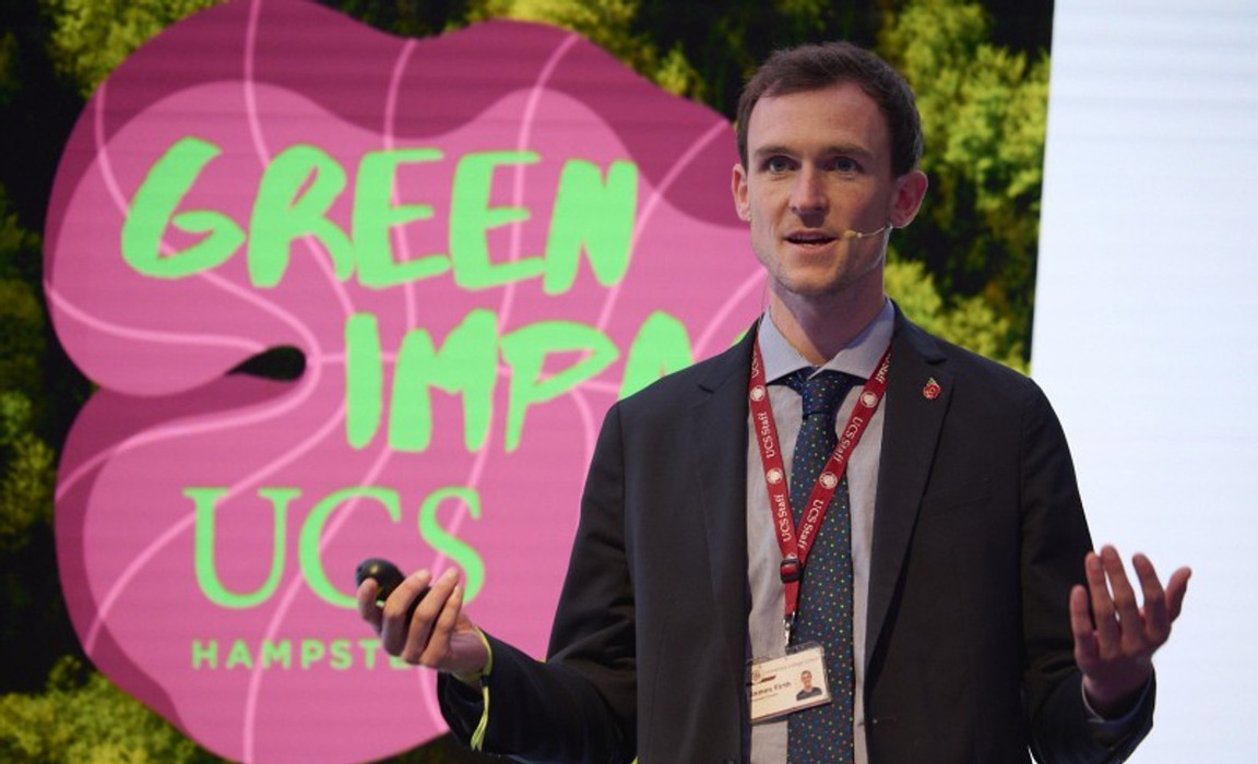 James Firth speaks at the Charter Launch