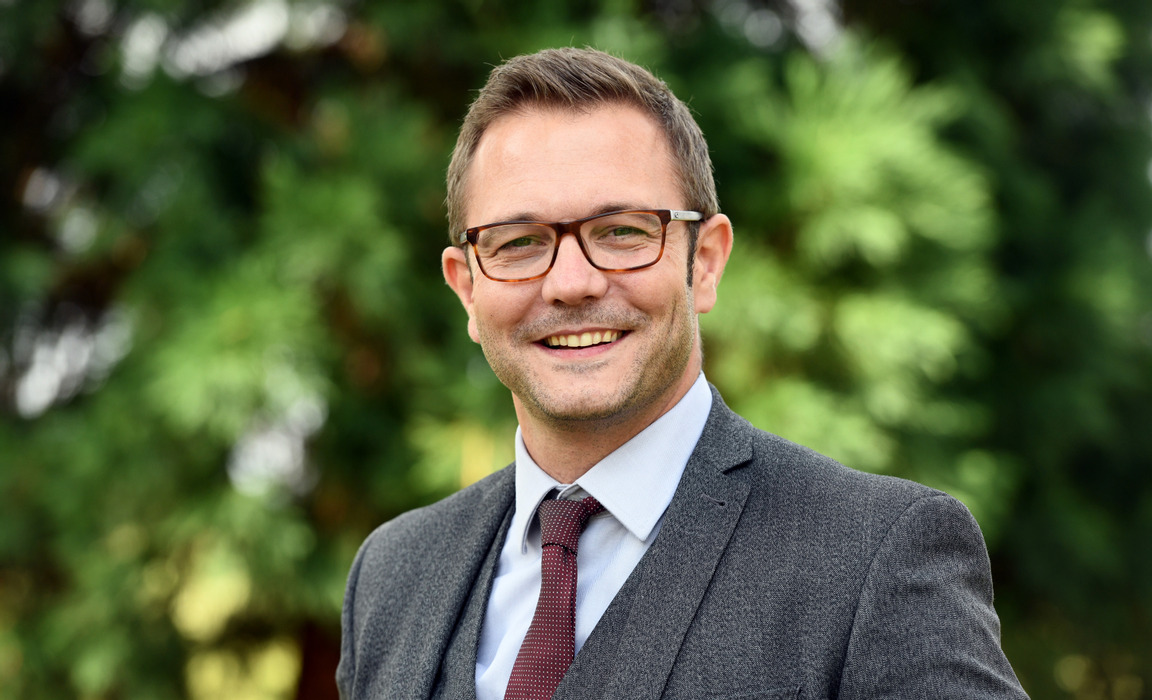 New Wisbech Grammar School Headmaster Mr Barney Rimmer starts his new role in September 2022