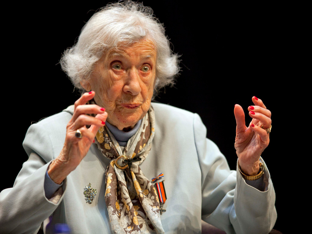 Selma van de Perre at Woldingham School on Holocaust Memorial Day 3